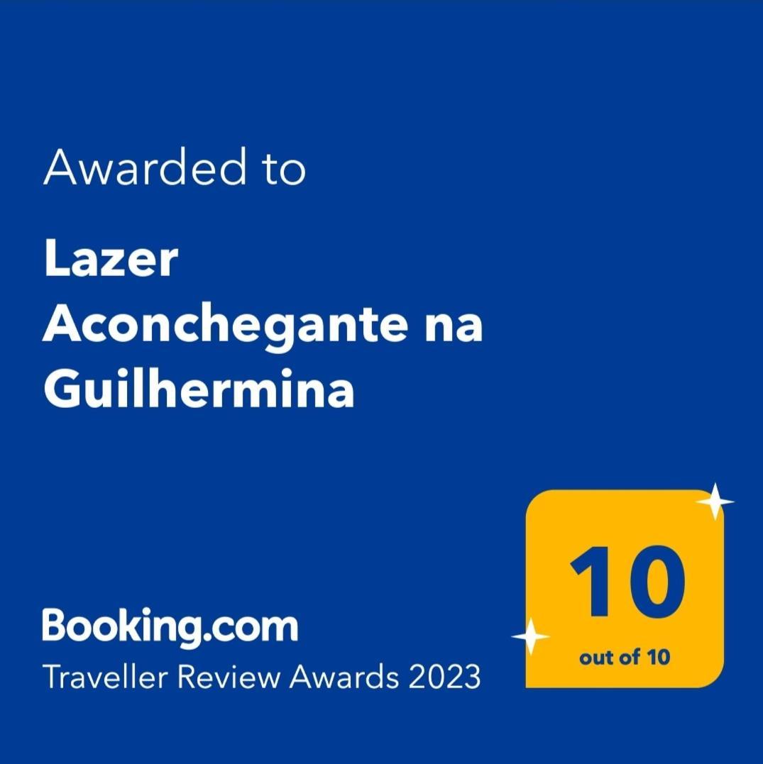 Lazer Aconchegante Na Guilhermina Praia Grande  Exterior foto